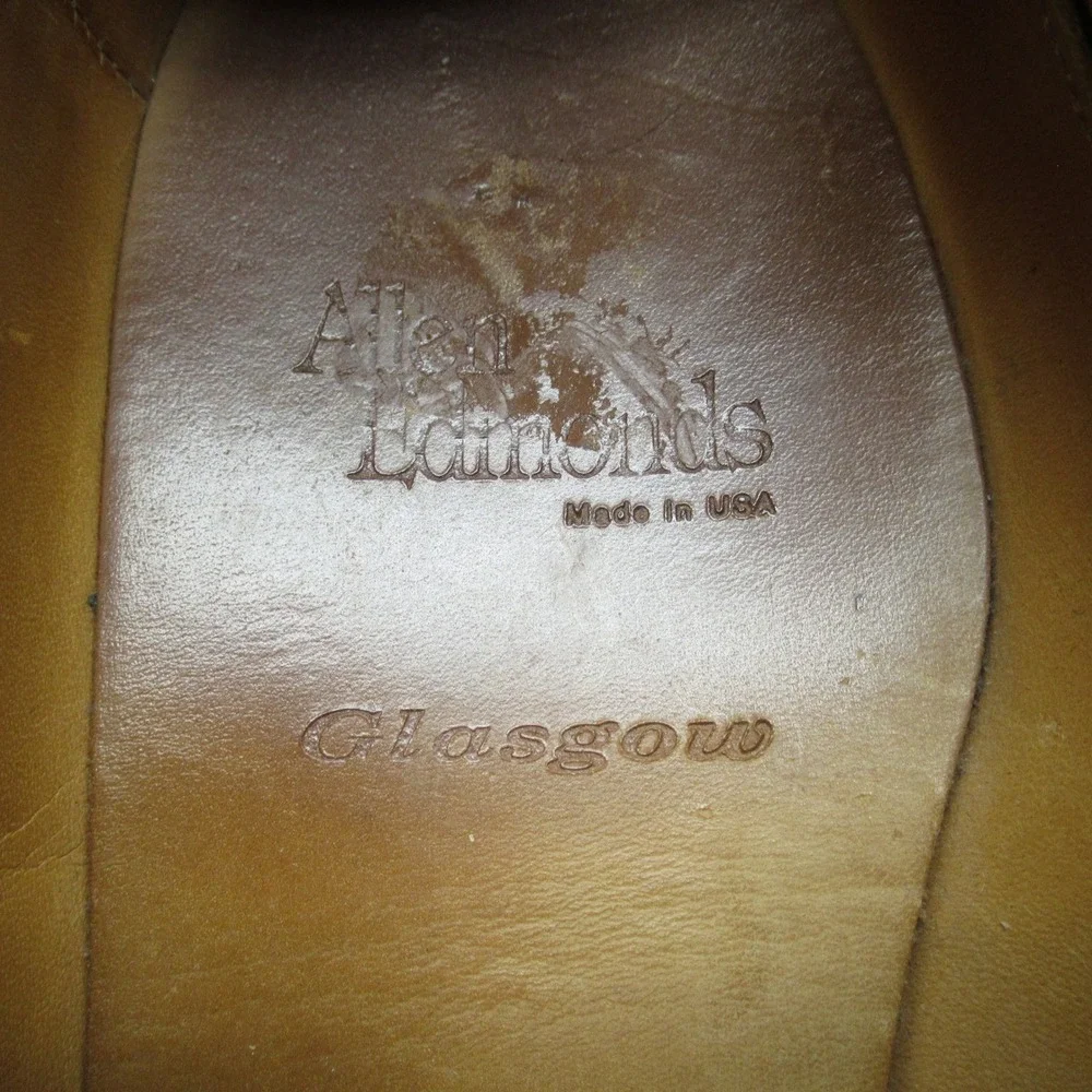 Allen Edmonds Randolph‎ Dress Shoes Mens 10 Brown Leather Penny Loafers USA Made
